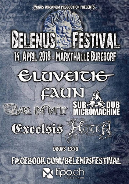 SDMM live auf dem Belenus Festival in der Schweiz